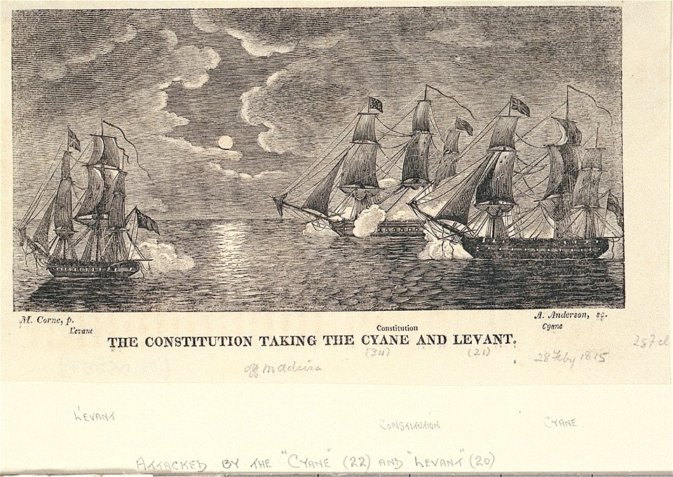 The Constitution Taking the Cyane and Levant (1815)