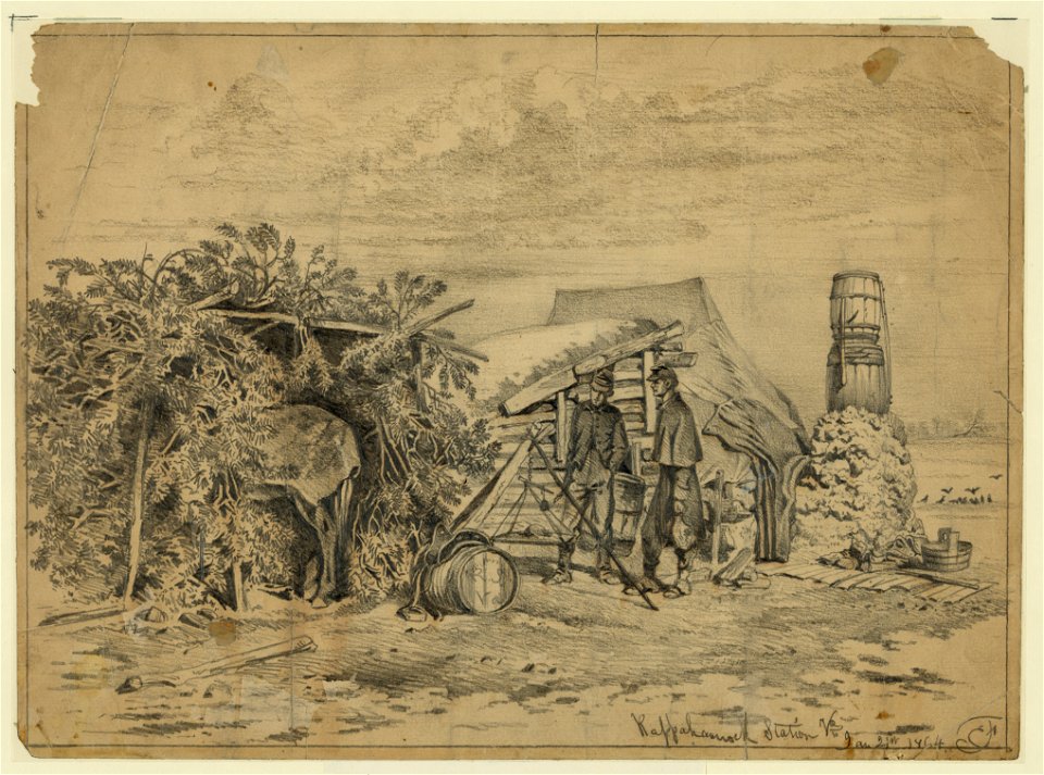 The commissary sergeant's quarters-weighing salt horse - EF. LCCN2004661846