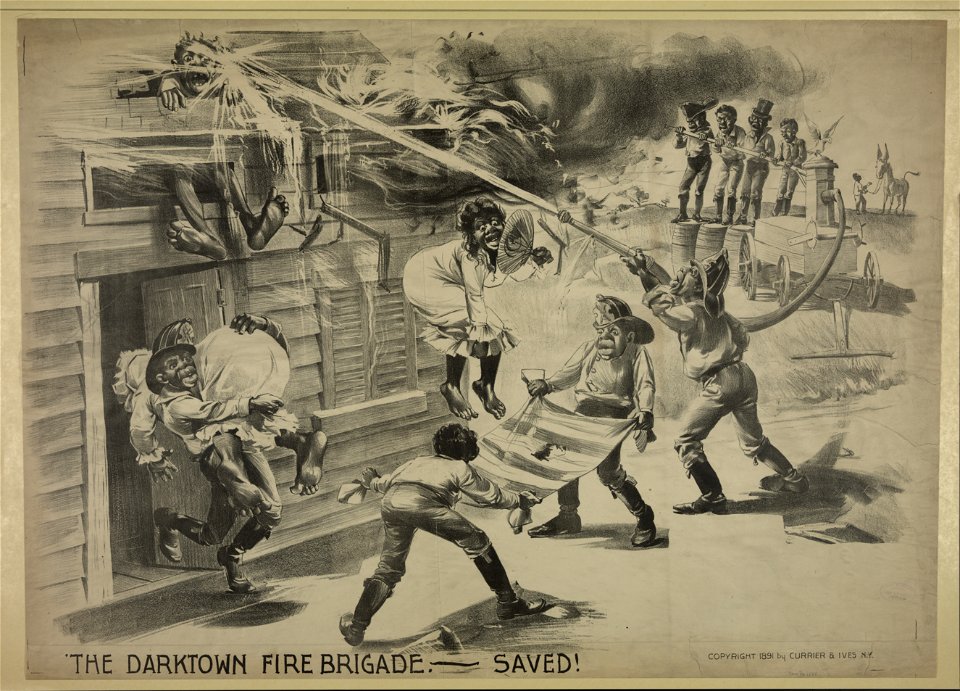 The darktown fire brigade-saved! LCCN91724459