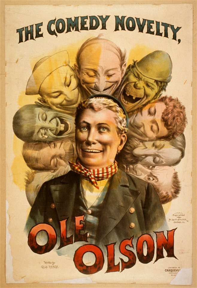 The comedy novelty, Ole Olson LCCN2014636077