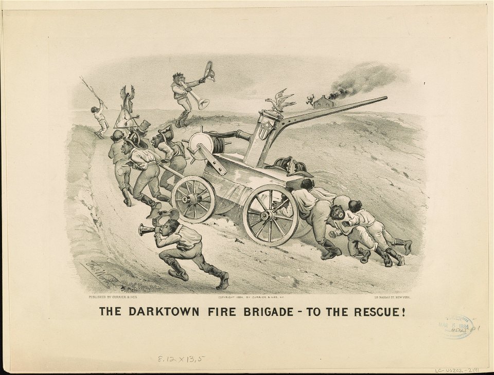The darktown fire brigade-to the rescue! LCCN91724474