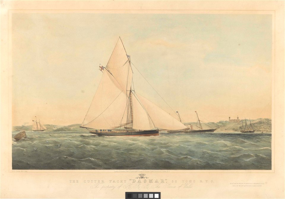 The Cutter Yacht Dagmar, 36 Tons R.Y.S RMG PY8761