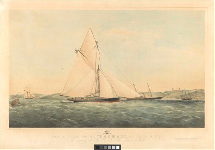 The Cutter Yacht Dagmar, 36 Tons R.Y.S RMG PY8761