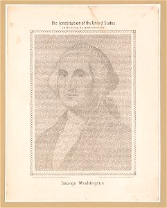 The constitution of the United States, including its amendments. George Washington LCCN2003690604