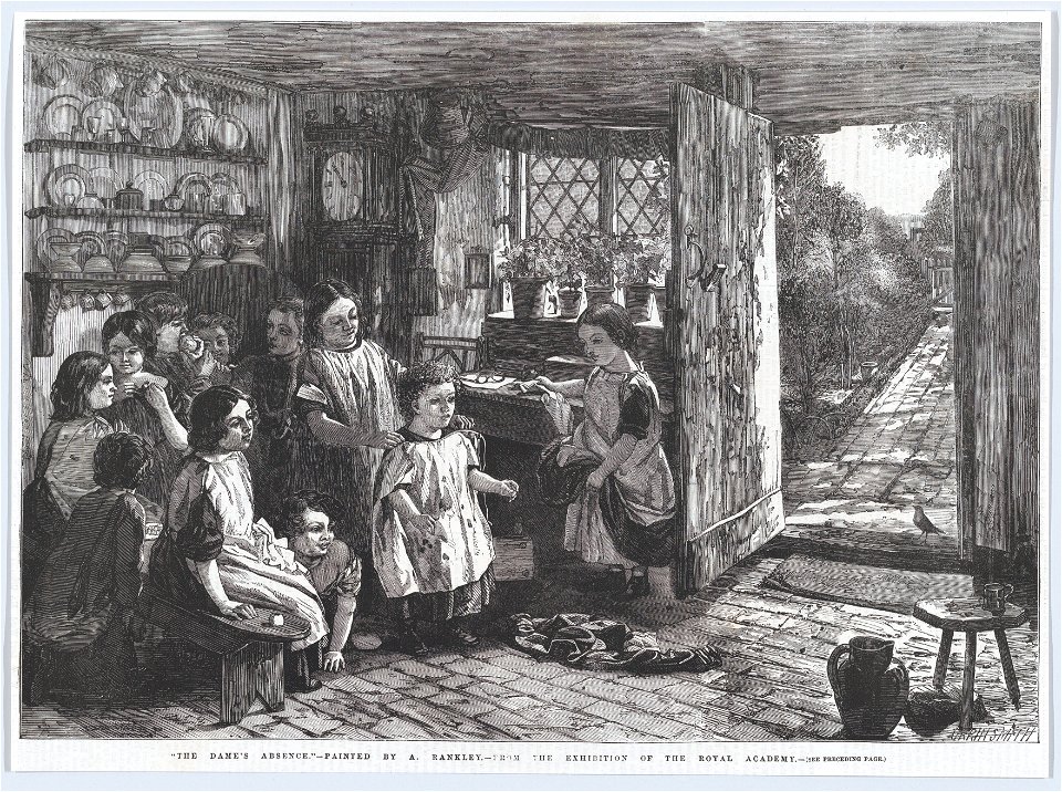 The Dame's Absence, from the Illustrated London News MET DP861766