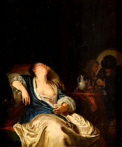 The Courtesan (after Jan Steen)