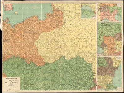 The Daily Telegraph war map of eastern Europe (no. 5) (14773686390)