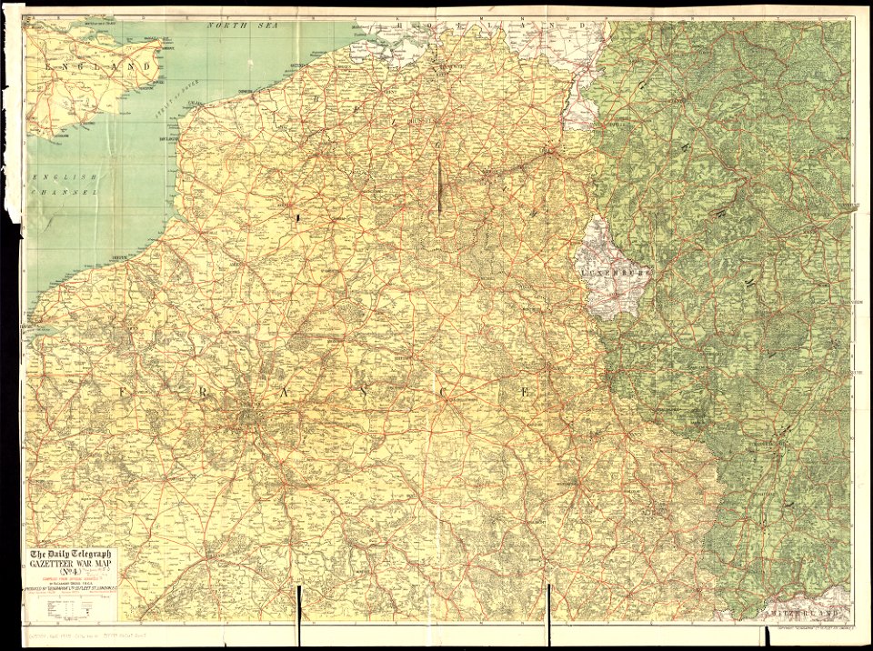 The Daily Telegraph gazetteer war map (no. 4) (14773683489)