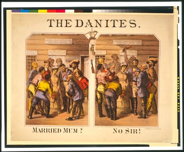 The Danites - W.J. Morgan & Co. lith., Cleveland, O. LCCN99400538