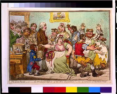 The cow-pock - or - the wonderful effects of the new inoculation - Js. Gillray, del. & ft. LCCN94509853