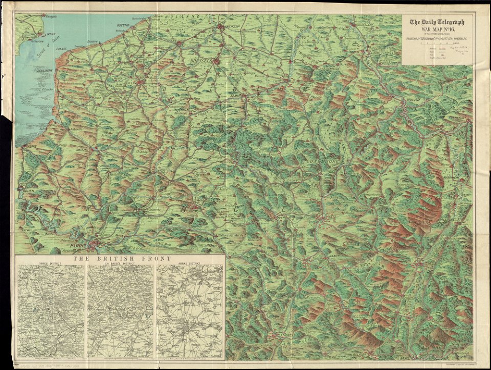 The Daily Telegraph war map no. 16 (14960005822)