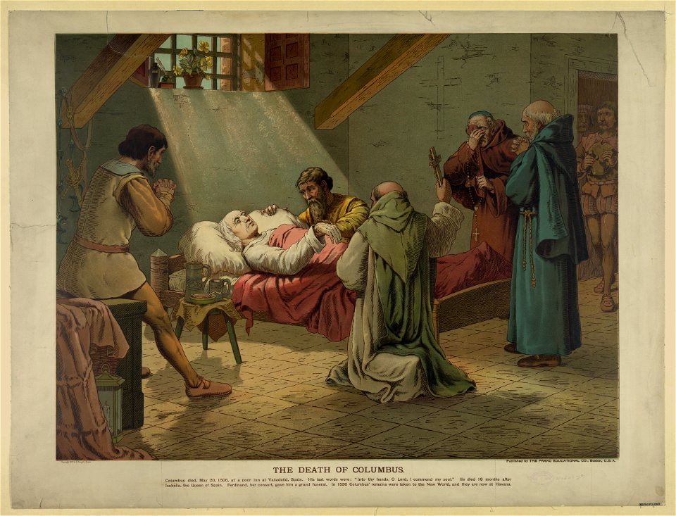 The Death of Columbus LCCN91721148