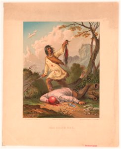 The death cry. - S. Eastman, U.S. Army del. ; executed on stone by C. Schuesele (i.e. Schussele). LCCN97507301
