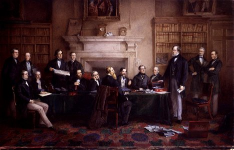 The Derby Cabinet of 1867 by Henry Gales
