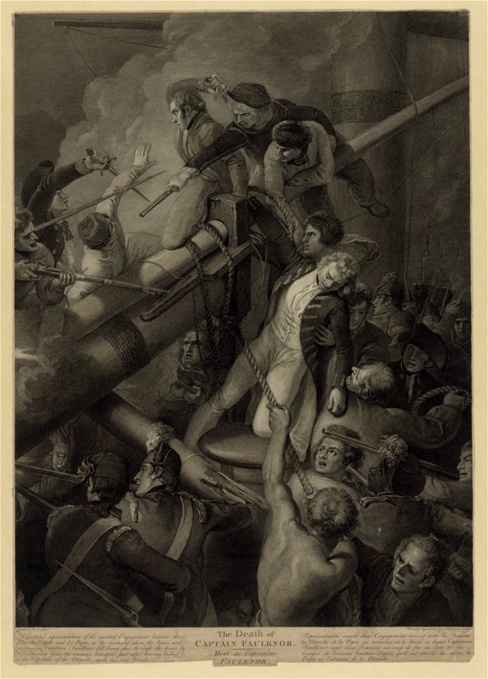 The death of Captain Faulknor LCCN2003681566
