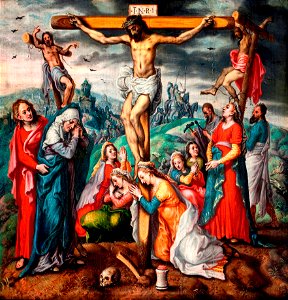 The Crucifixion attributed to Pieter Aertsen Museum Catharijneconvent