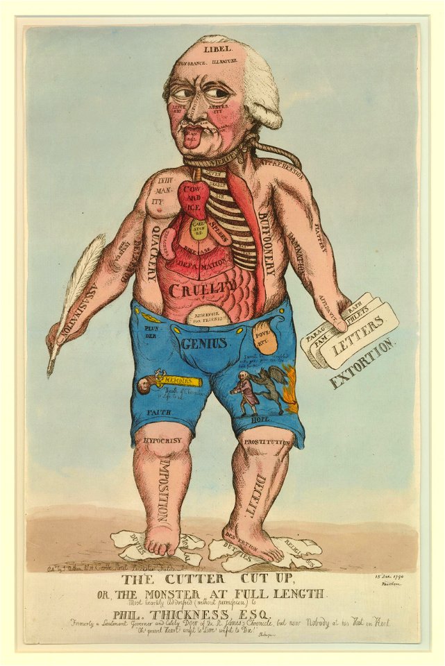The cutter cut up, or, the monster at full length (BM 1868,0808.5982)