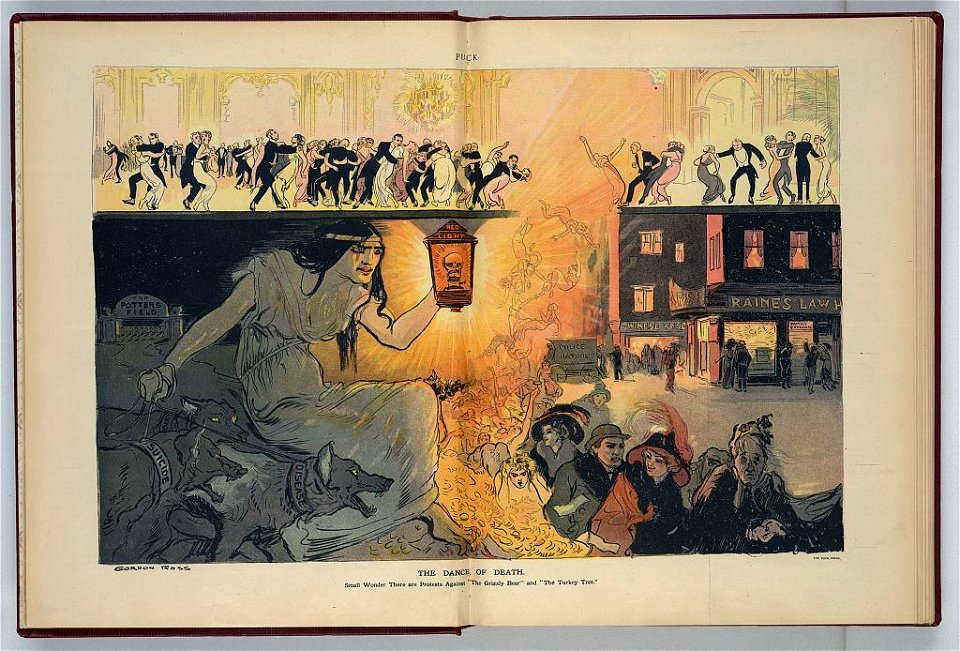 The dance of death - Gordon Ross. LCCN2011649117