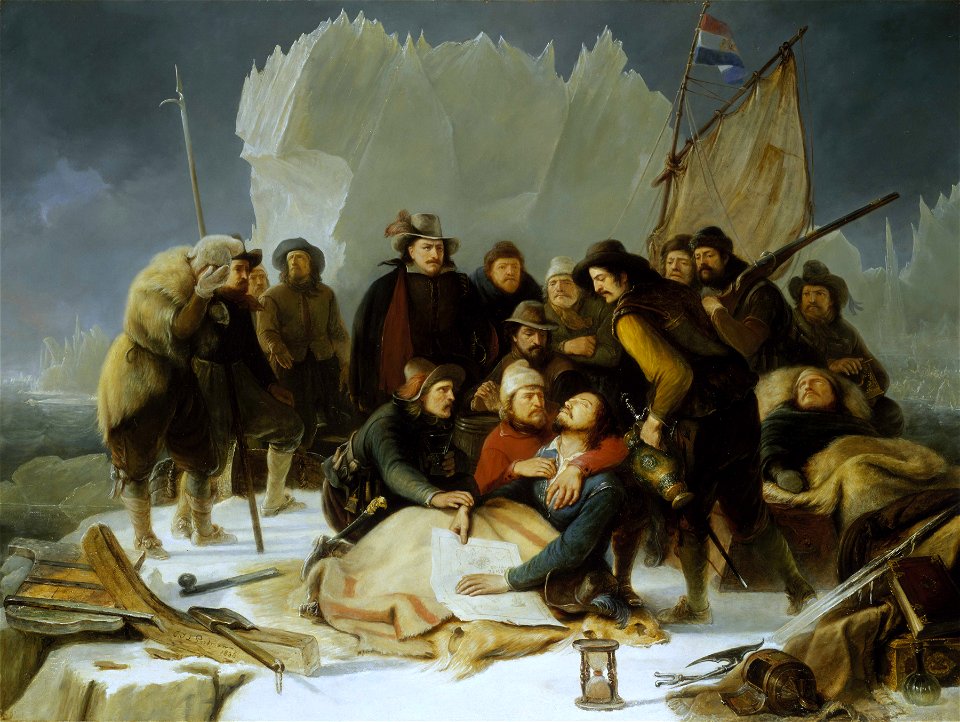 The Death of Willem Barents, 20 June 1597 RMG BHC0359