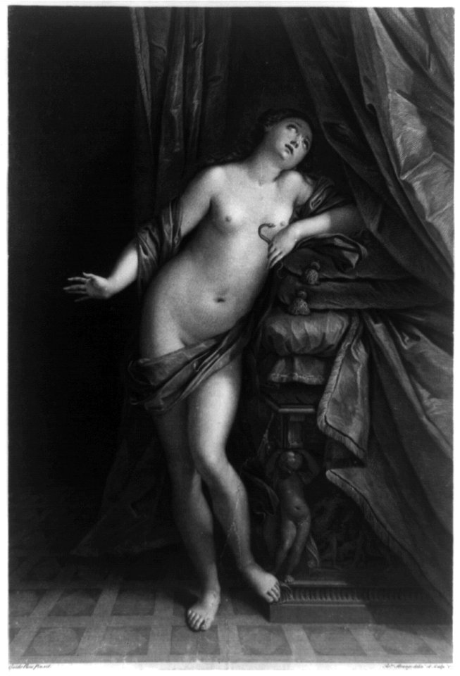 The death of Cleopatra LCCN96524466