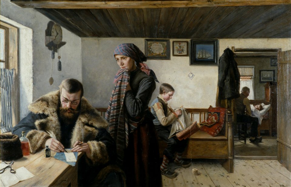 The Doctor Calls (Carl Aspelin) - Nationalmuseum - 21696