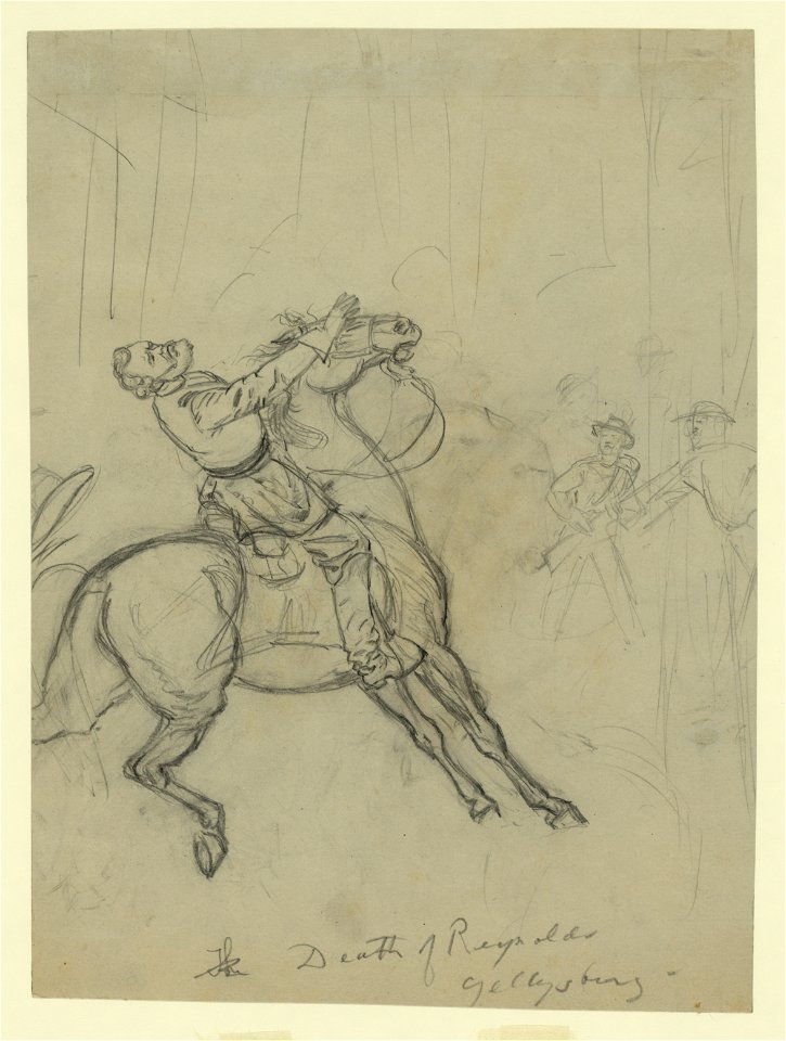 The death of Reynolds Gettysburg LCCN2004661187