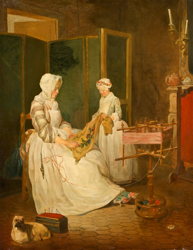 The Diligent Mother - Nationalmuseum - 17787