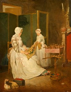 The Diligent Mother - Nationalmuseum - 17787
