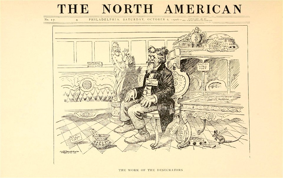 The desecration and profanation of the Pennsylvania capitol (1911) (14596536938)