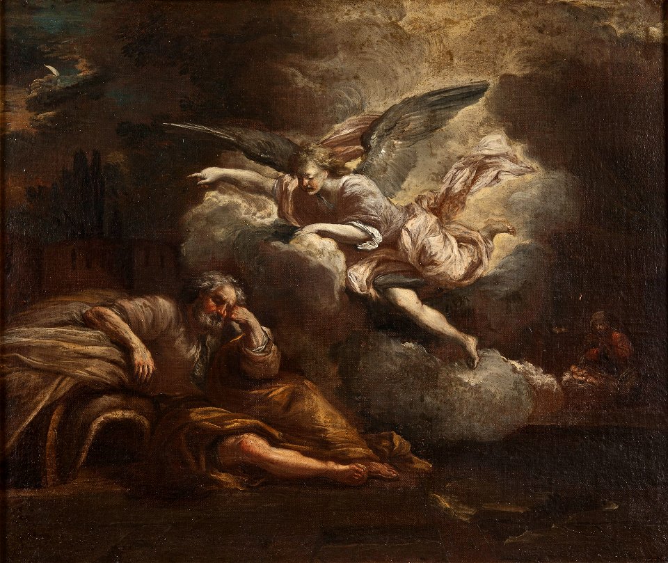 The Dream of Joseph (Giovanni Battista Pace) - Nationalmuseum - 19055