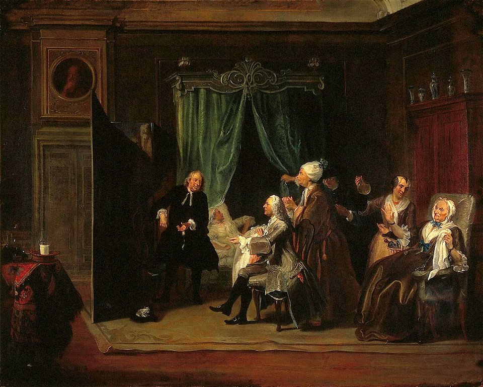 The Doctor's Visit by Cornelis Troost