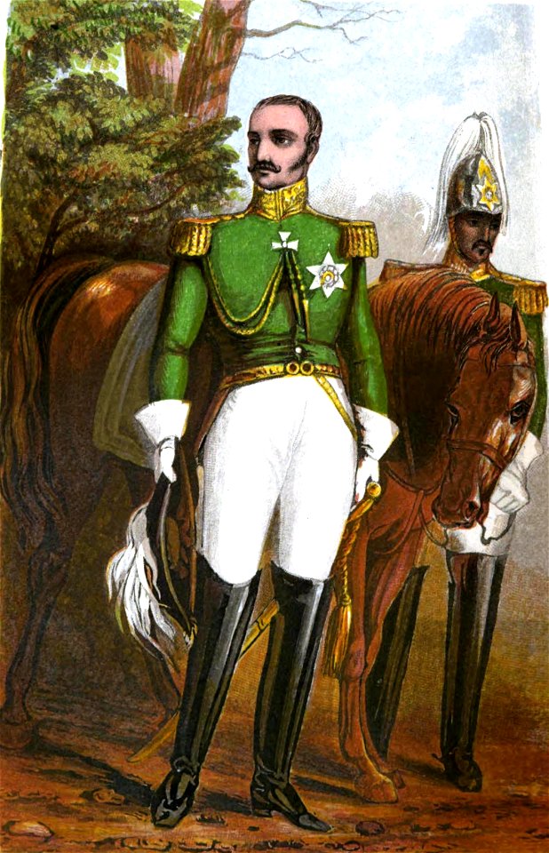 The Czar. Edmund Spencer. Turkey, Russia, the Black Sea, and Circassia. Free illustration for personal and commercial use.