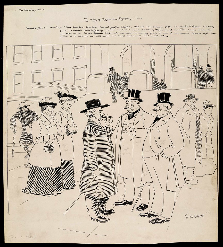 The diary of Congressman Pumphrey, no. 2, December 7, 1905 (NBY 1274)