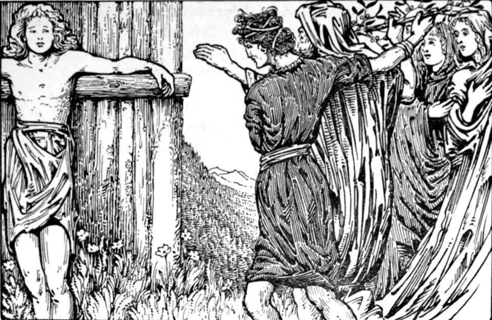 The Death of Baldr by Collingwood