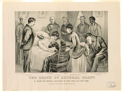 The Death of General Grant- At Mount Mc.Gregor, Saratoga Co. New York, July 23rd 1885 LCCN91793591