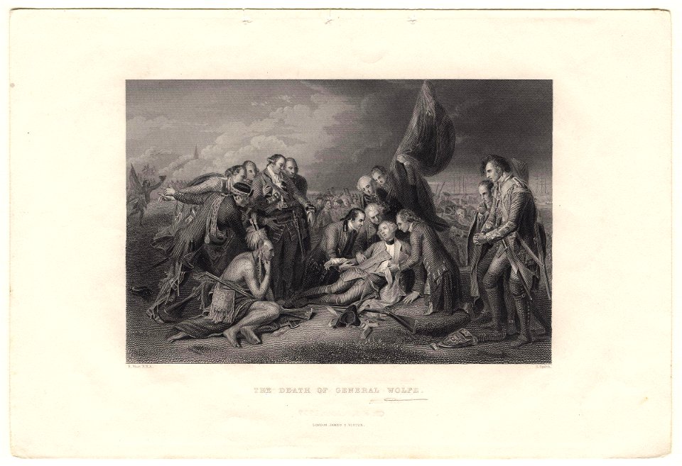 The Death of General Wolfe' (James Wolfe) by S. Smith