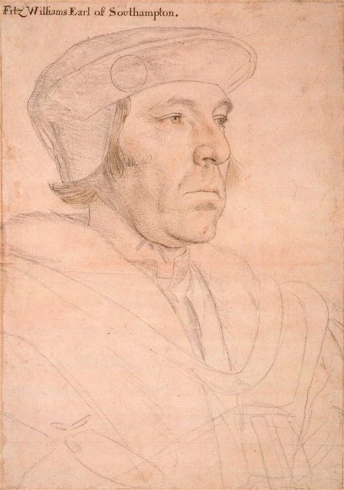 The Earl of Southampton by Hans Holbein the Younger