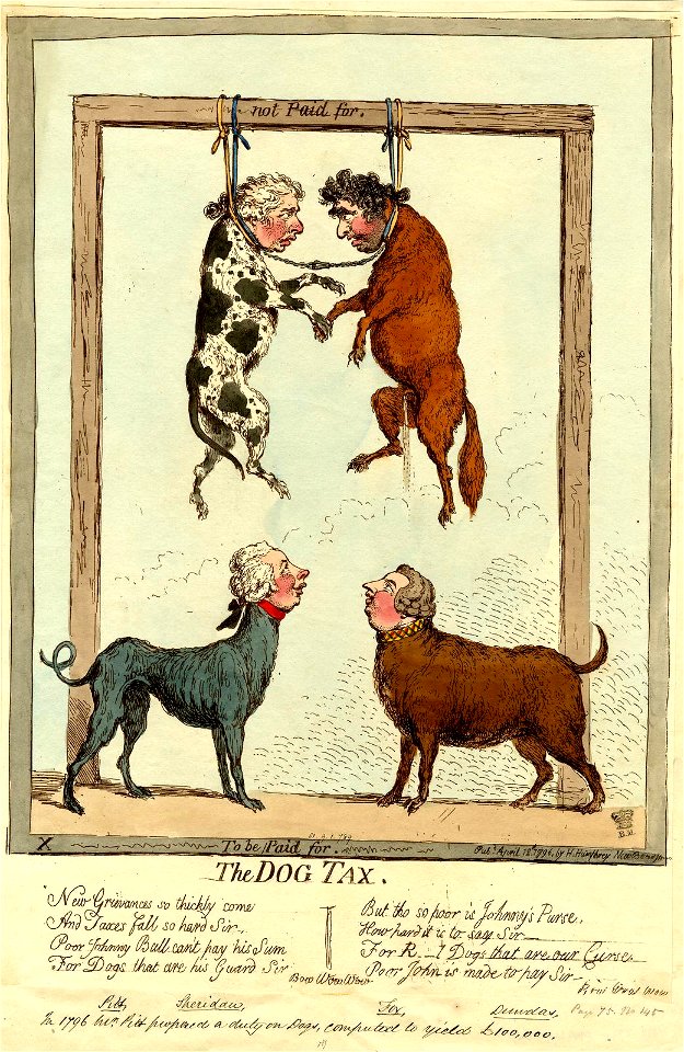 The dog tax. (BM 1851,0901.789)