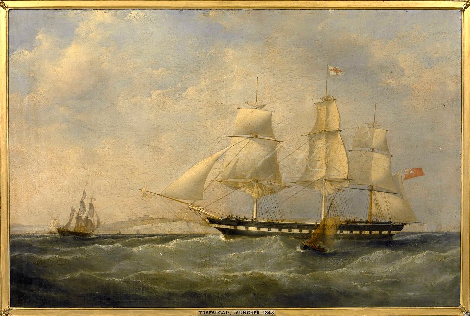 The East Indiaman 'Trafalgar' RMG BHC3671