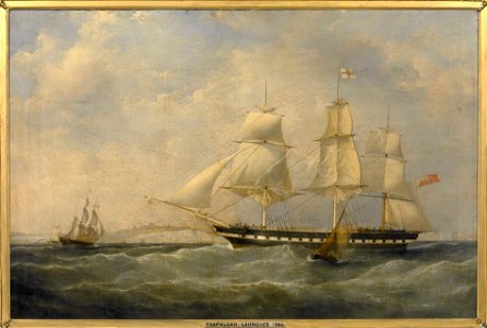 The East Indiaman 'Trafalgar' RMG BHC3671