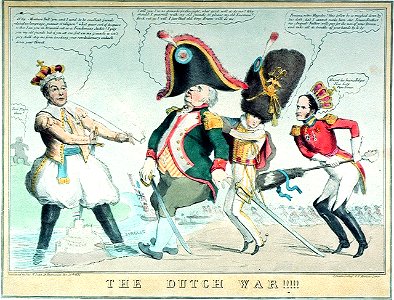 The Dutch War!!!! (caricature) RMG PU4795