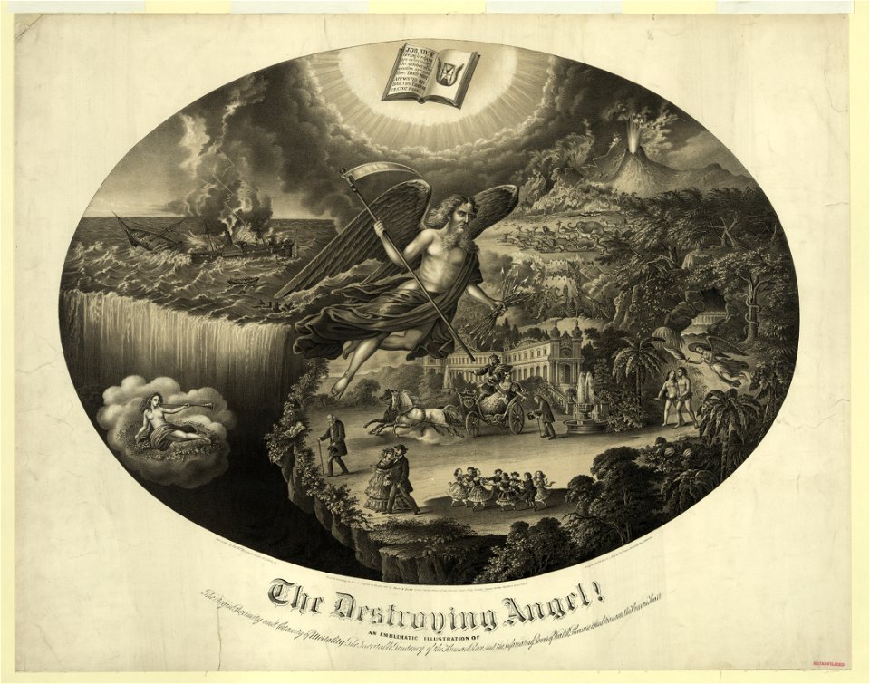 The Destroying angel! - Designed by P.K. Post, Jr. ; engr. by Chas. Inger ; printed by Wm. C. Robertson. LCCN92521778