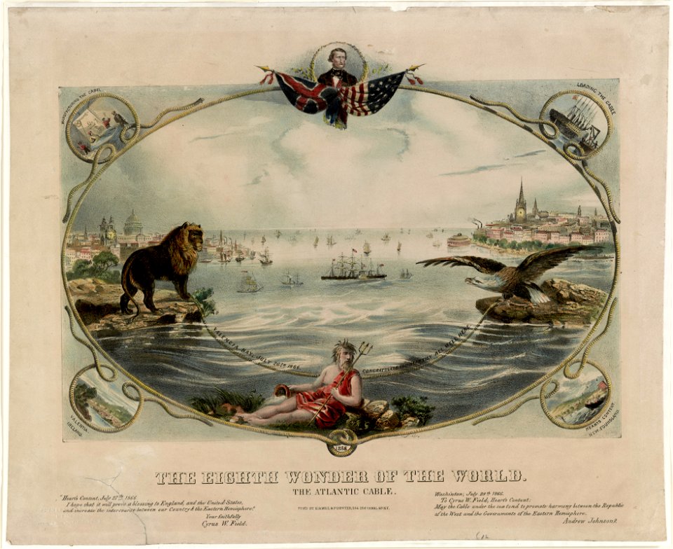 The Eighth wonder of the world - the Atlantic cable LCCN93510355