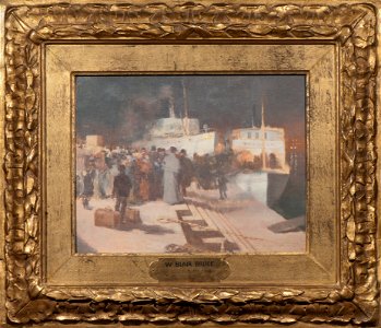 The Departure of the Ship (William Blair Bruce) - Nationalmuseum - 18662