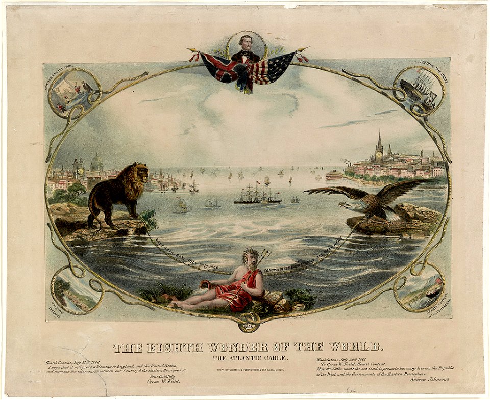 The Eighth wonder of the world - the Atlantic cable LCCN93510355