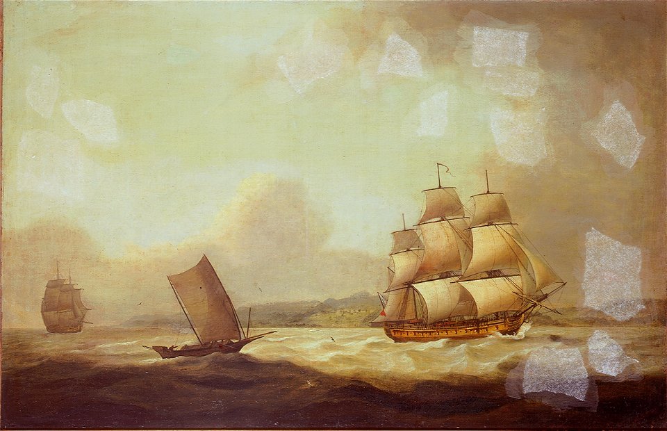 The East Indiaman ‘Hindustan’ in a Breeze RMG BHC3405