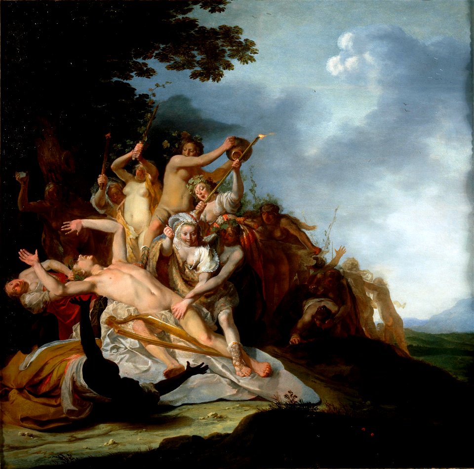 The Death of Orpheus by Nicolaes Knüpfer Centraal Museum 28115