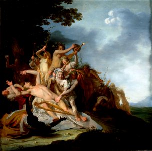 The Death of Orpheus by Nicolaes Knüpfer Centraal Museum 28115