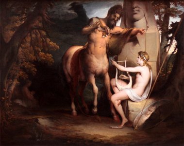 The Education of Achilles, by James Barry. Free illustration for personal and commercial use.