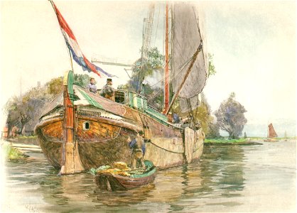 The Dutch Tjalk Cornelis RMG PW2263